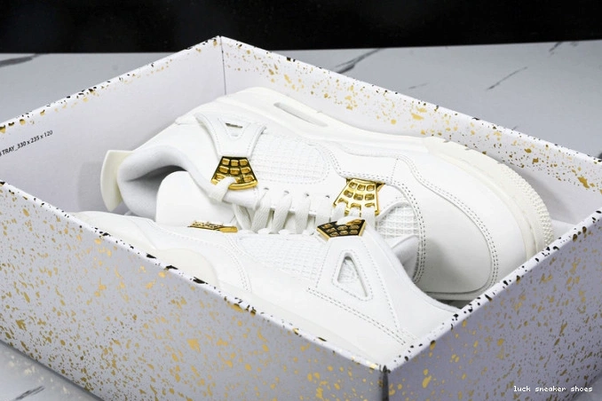 Reps LUCY Jordan Retro AQ9129-170 Gold Metallic 4 0712